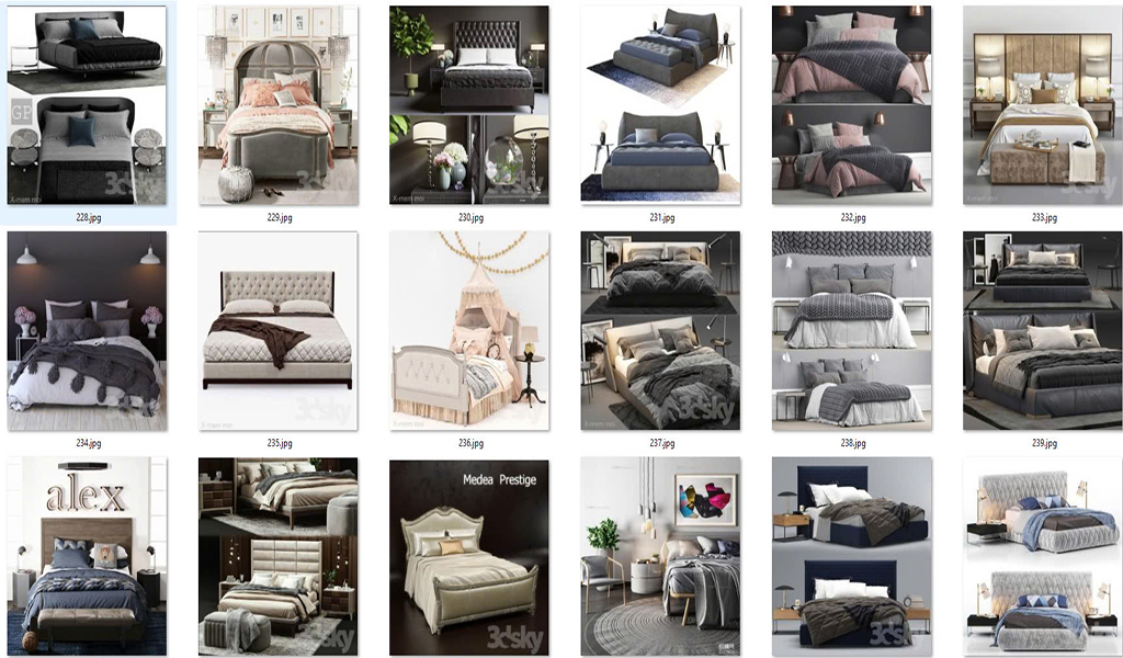 50 MODEL GIƯỜNG VOL7 - D5